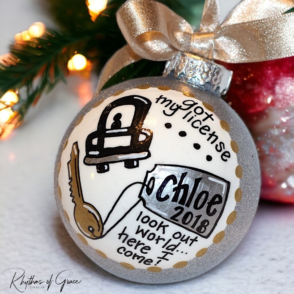 Christmas Ornament: "Driver's License" – Celebrate the New Driver in Your Life - Picture 8 of 10